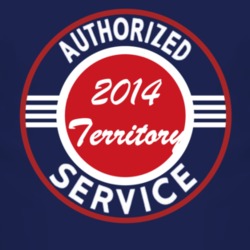 Authorized Service 2014 Territory Dark T Shirt