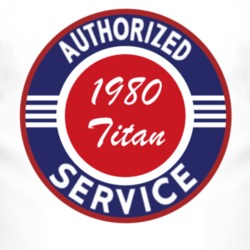 Authorized Service 1980 Chevy Titan T Shirt