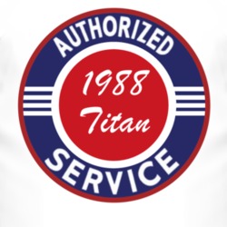 Authorized Service 1988 Chevy Titan T Shirt