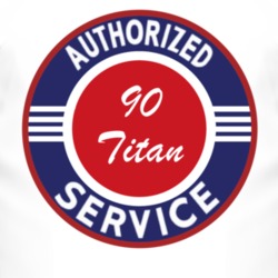 Authorized Service 1990 Chevy Titan T Shirt