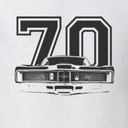 1970 MERCURY CYCLONE Grill Black Graphic Year T Shirt