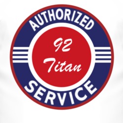 Authorized Service 1992 Chevy Titan T Shirt