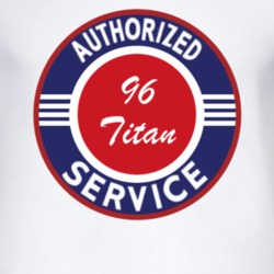 Authorized Service 1996 Chevy Titan T Shirt