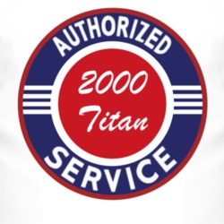 Authorized Service 2000 Chevy Titan T Shirt