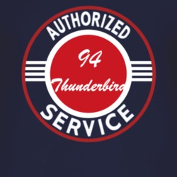 Authorized Service 1994 Thunderbird Dark T Shirt