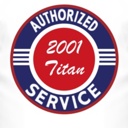 Authorized Service 2001 Chevy Titan T Shirt