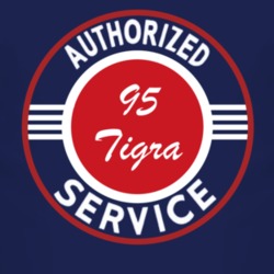 Authorized Service 1995 Chevy Tigra Dark T Shirt
