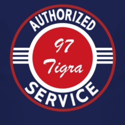 Authorized Service 1997 Chevy Tigra Dark T Shirt