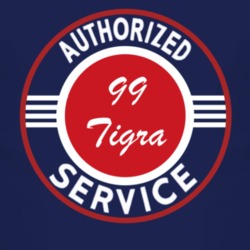 Authorized Service 1999 Chevy Tigra Dark T Shirt