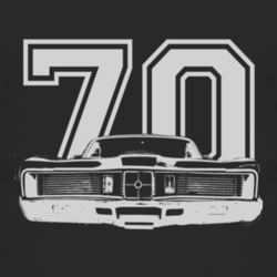 1970 MERCURY CYCLONE Grill White Graphic Year T Shirt