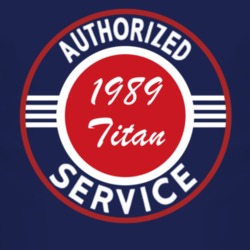 Authorized Service 1989 Chevy Titan Dark T Shirt