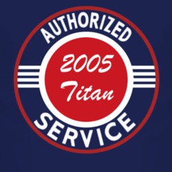 Authorized Service 2005 Chevy Titan Dark T Shirt