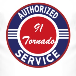 Authorized Service 1991 Oldsmobile Tornado T Shirt