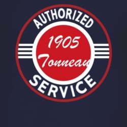 Authorized Service 1905 Oldsmobile Tonneau Dark T Shirt