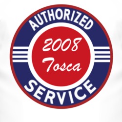 Authorized Service 2008 Chevy Tosca T Shirt