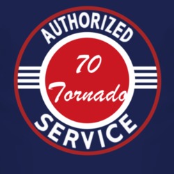 Authorized Service 1970 Oldsmobile Tornado Dark T Shirt
