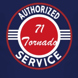 Authorized Service 1971 Oldsmobile Tornado Dark T Shirt
