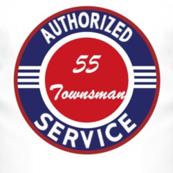 Authorized Service 1955 Chevy Townsman T Shirt