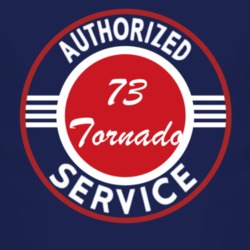 Authorized Service 1973 Oldsmobile Tornado Dark T Shirt