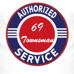 Authorized Service 1969 Chevy Townsman T Shirt
