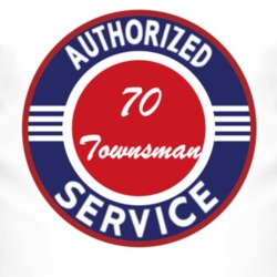 Authorized Service 1970 Chevy Townsman T Shirt
