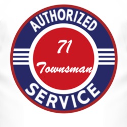 Authorized Service 1971 Chevy Townsman T Shirt