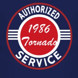 Authorized Service 1986 Oldsmobile Tornado Dark T Shirt