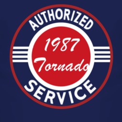 Authorized Service 1987 Oldsmobile Tornado Dark T Shirt