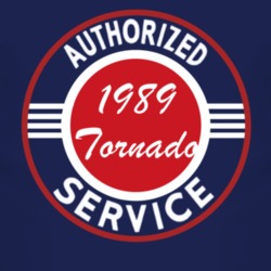 Authorized Service 1989 Oldsmobile Tornado Dark T Shirt
