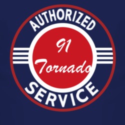 Authorized Service 1991 Oldsmobile Tornado Dark T Shirt