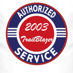 Authorized Service 2003 Chevy TrailBlazer T Shirt