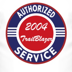 Authorized Service 2004 Chevy TrailBlazer T Shirt