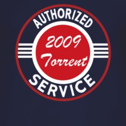 Authorized Service 2009 Pontiac Torrent Dark T Shirt