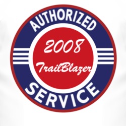 Authorized Service 2008 Chevy TrailBlazer T Shirt