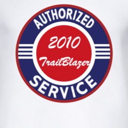 Authorized Service 2010 Chevy TrailBlazer T Shirt