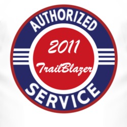 Authorized Service 2011 Chevy TrailBlazer T Shirt