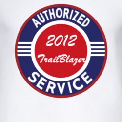 Authorized Service 2012 Chevy TrailBlazer T Shirt
