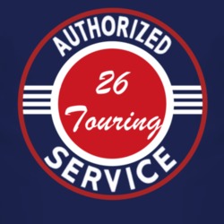 Authorized Service 1926 Chrysler Touring Dark T Shirt