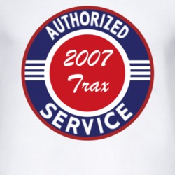 Authorized Service 2007 Chevy Trax T Shirt