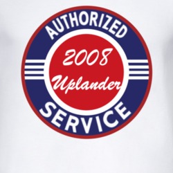 Authorized Service 2008 Chevy Uplander T Shirt