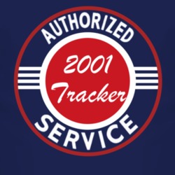 Authorized Service 2001 Chevy Tracker Dark T Shirt