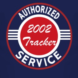 Authorized Service 2002 Chevy Tracker Dark T Shirt