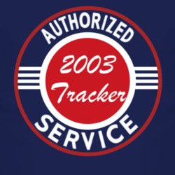 Authorized Service 2003 Chevy Tracker Dark T Shirt