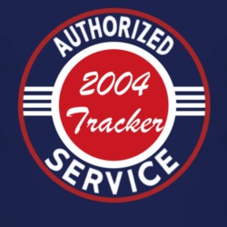 Authorized Service 2004 Chevy Tracker Dark T Shirt