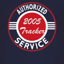 Authorized Service 2005 Chevy Tracker Dark T Shirt