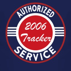 Authorized Service 2006 Chevy Tracker Dark T Shirt