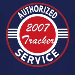 Authorized Service 2007 Chevy Tracker Dark T Shirt