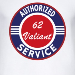 Authorized Service 1962 Chrysler Valiant T Shirt
