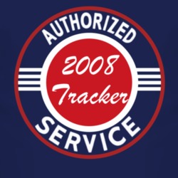 Authorized Service 2008 Chevy Tracker Dark T Shirt