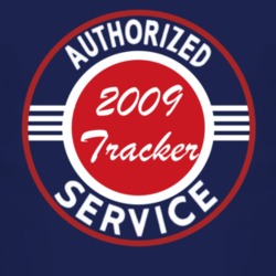 Authorized Service 2009 Chevy Tracker Dark T Shirt